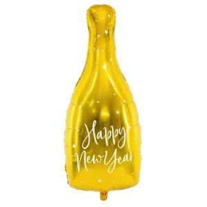 Balon New Year Metalizowany Butelka 32X82 Cm