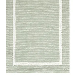 Bieznik Aniza Bawelniany Z Koronka 40X160 Cm