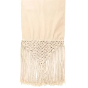 Bieznik Halden Z Bezowa Makrama 40X160 Cm