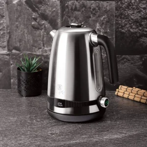 Czajnik Elektryczny Black Silver Eternal Z Regulacja Temperatury Srebry 1,7 L