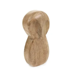 Dekoracja Stojaca Abbou Sowa Z Drewna Mango 8X5,5X19 Cm