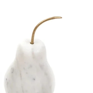 Dekoracja Stojaca Marble Gruszka Marmurowa 7X7X12 Cm