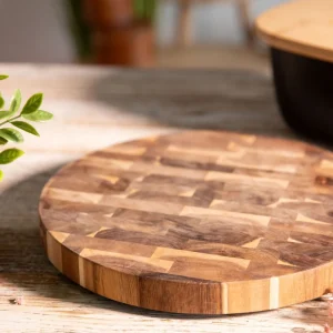 Deska Armonia Okragla W Słoje 33X3Cm