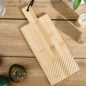 Deska Bambou Z Nozykiem Do Sera 38X15Cm