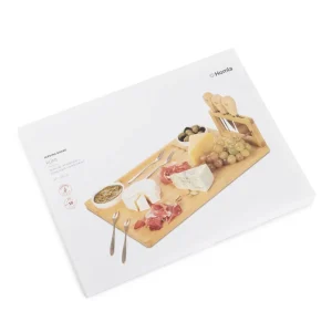 Deska Rumi Do Serwowania Z Miseczkami I Widelczykami 37X28 Cm