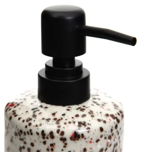 Dozownik Amity Ceramiczny Bezowy 7.6X7.6X 18 Cm