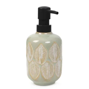 Dozownik Elysia Zielony We Wzory 8X8X17 Cm