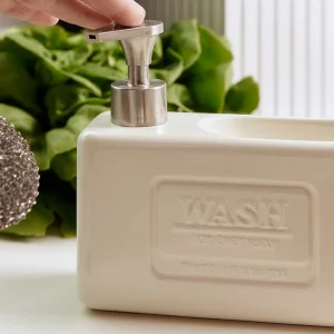 Dozownik Jasai Smietankowy Z Gabka 18X16 Cm