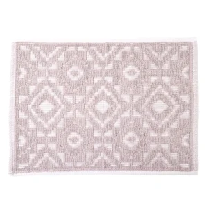 Dywanik Dean Zakardowy Bezowy W Listki 50X70Cm