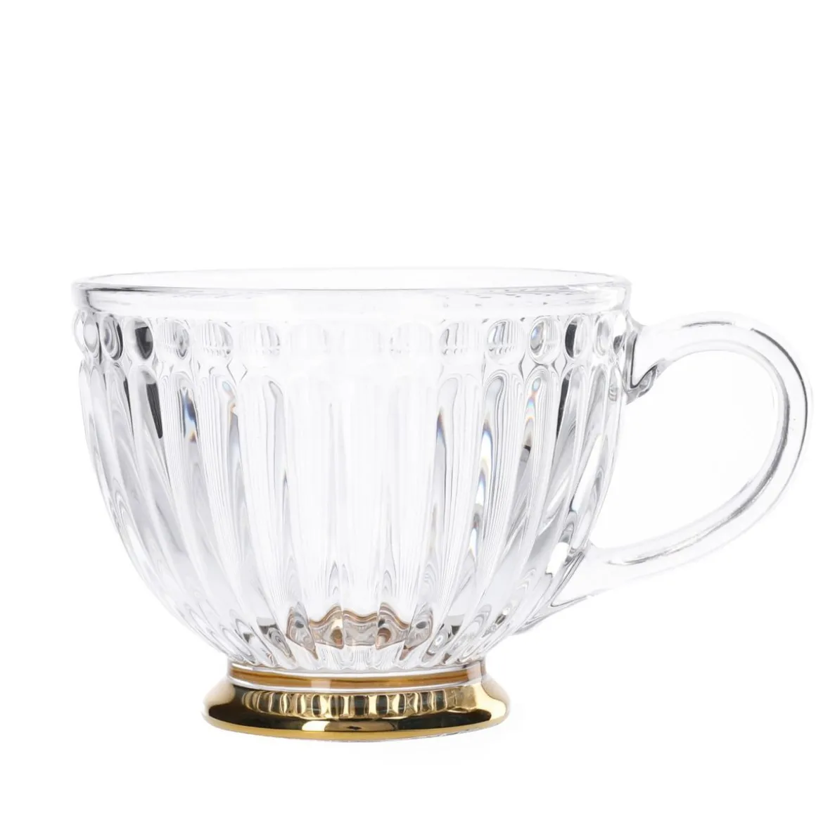 filizanka_barrel_szklana__1-1.webp Filizanka Barrel Szklana W Paski Ze Zlota Nozka 0,36 L