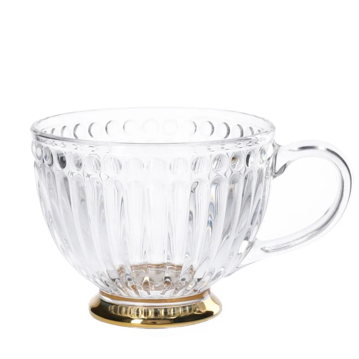 filizanka_barrel_szklana__6-1.webp Filizanka Barrel Szklana W Paski Ze Zlota Nozka 0,36 L