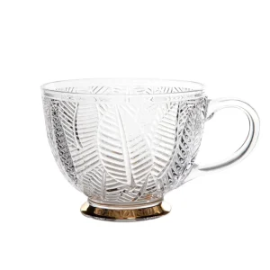 Filizanka Barrel W Liscie Ze Zlota Nozka 0.36