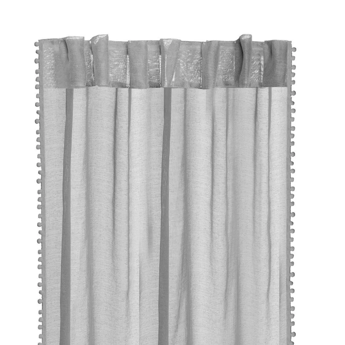 firanka_adi_z_pomponikami_6-2.webp Firanka Adi Z Pomponikami Szara 140X250 Cm