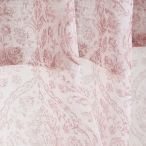 Firanka Malica W Drobny Bordowy Wzor 140X250 Cm