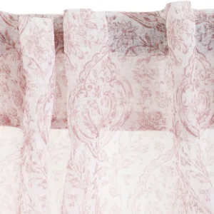 Firanka Malica W Drobny Bordowy Wzor 140X250 Cm