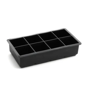 Forma Alcole Na Kostki Lodu Kwadratowe Czarna 22X11 Cm