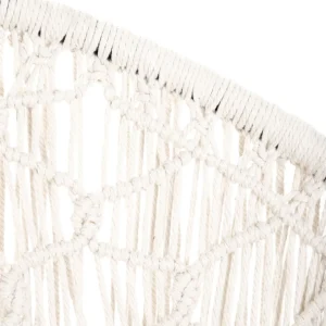 Fotel Acapulco Bliss Makrama Ecru 93X73X85 Cm