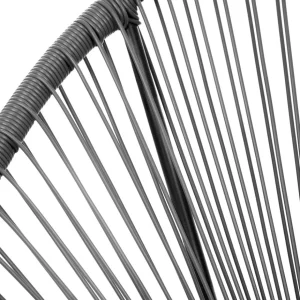 Fotel Acapulco Ciemnoszary 93X73X85 Cm