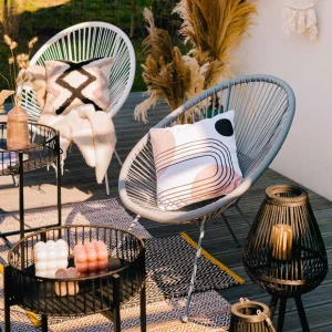 Fotel Acapulco Jasno 93X73X85 Cm