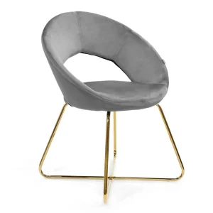 Fotel Jared Welurowy 73X47X84 Cm