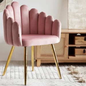 Fotel Lana Welurowy 56X55X83 Cm