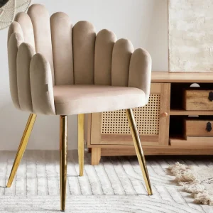 Fotel Lana Welurowy 56X55X83 Cm