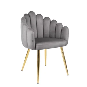 Fotel Lana Welurowy 56X55X83 Cm