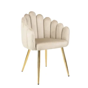 Fotel Lana Welurowy 56X55X83 Cm