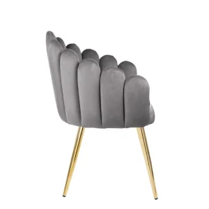 Fotel Lana Welurowy 56X55X83 Cm