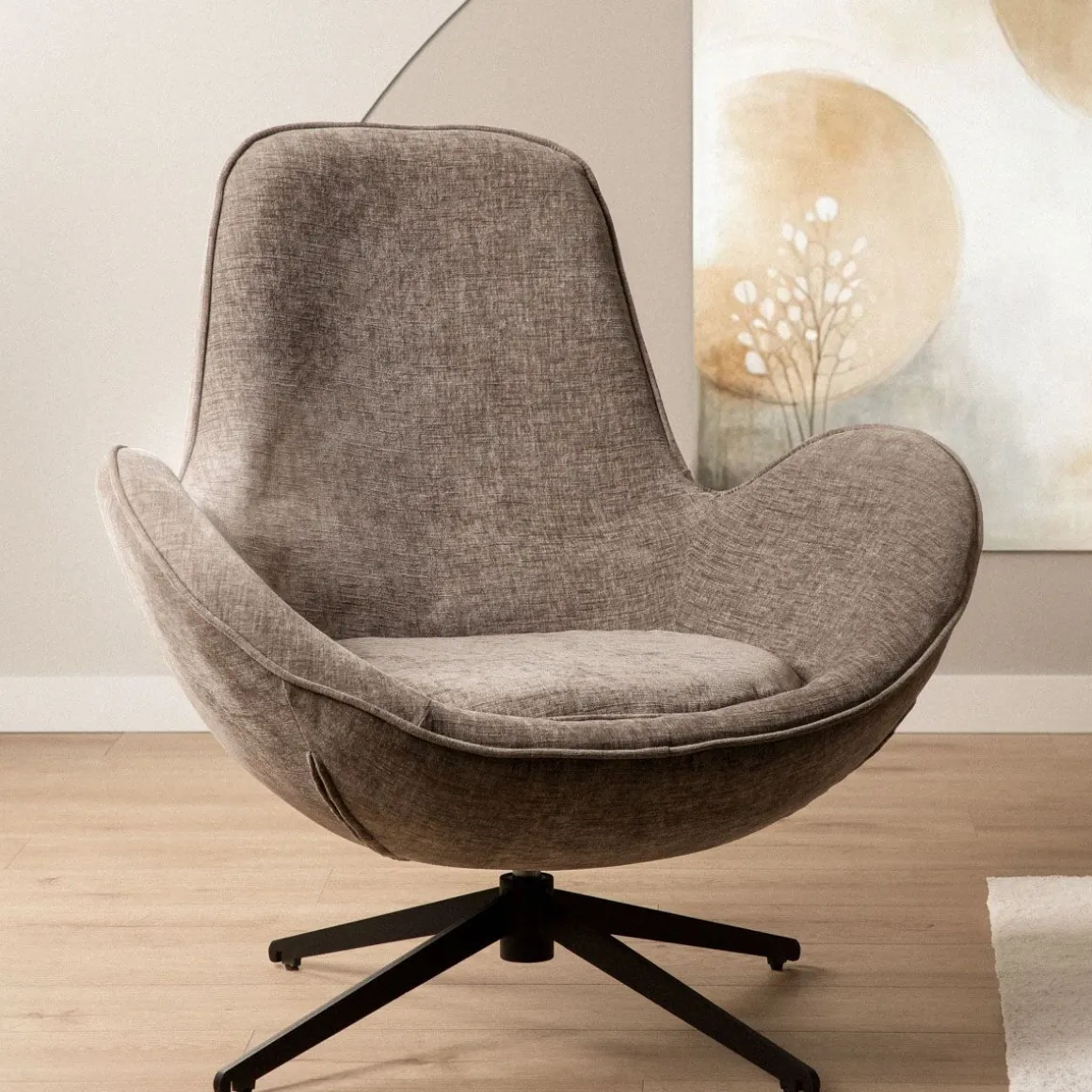 fotel_lunaire_obrotowy_we_0.webp Fotel Lunaire Obrotowy Welurowy Szary 86X76X87 Cm