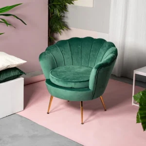 Fotel Shelly Welurowy 82X74X76 Cm