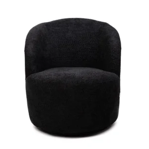 Fotel Svingen Obrotowy Czarny 65.5X77X69Cm