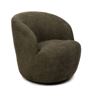 Fotel Svingen Obrotowy Oliwkowy 65.5X77X69Cm