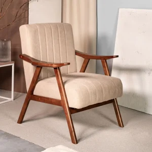 Fotel Terra Nogi Ciemnobrazowe 70X75X87 Cm