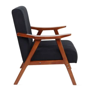 Fotel Terra Welurowy Nogi Ciemnobrazowe 70X75X87 Cm