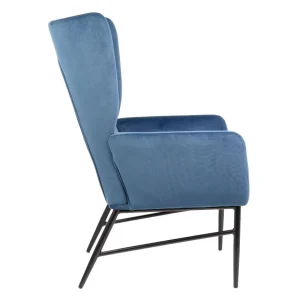 Fotel Vinder Granatowy 97X67X73 Cm