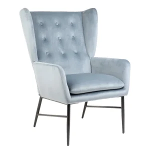 Fotel Vinnande Niebieski 97X67X73 Cm