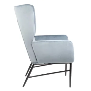 Fotel Vinnande Niebieski 97X67X73 Cm