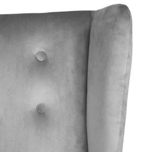 Fotel Vinnande Szary 97X67X73 Cm