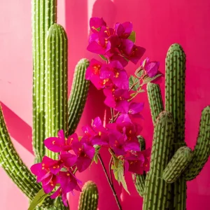 Galazka Sztuczna Floral Aura Fioletowa 76 Cm