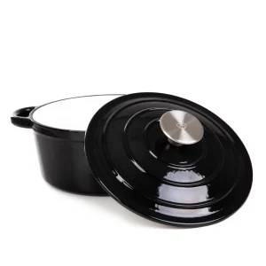 Garnek Andreas Zeliwny Czarny 4 L