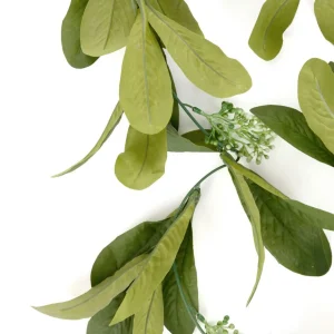 Girlanda Z Lisci Sztuczna Tanum Zielona 220 Cm