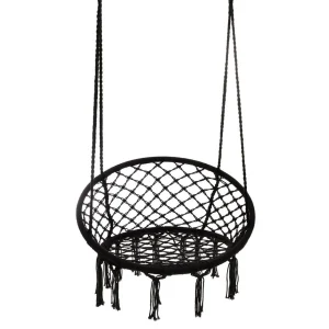 Hustawka Circle Czarna 82X60X115-138 Cm