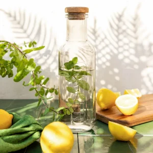 Karafka Maeve Z Korkiem Szara 1 L