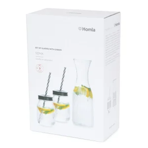 Karafka Soma Summer Ze Szklankami 1 L