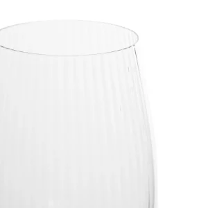 Kieliszek Lynn Ryflowany Transparentny 0,5 L