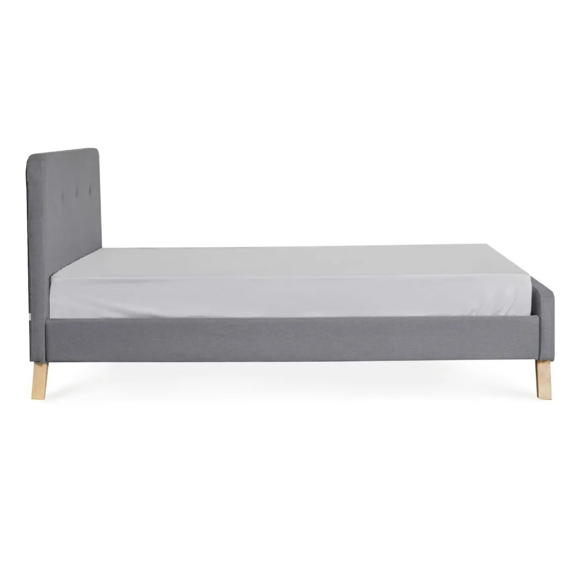 ko_ze_stelazem_mikkel_wel_3.webp Łóżko Ze Stelazem Mikkel Welurowe Szare 140X200 Cm