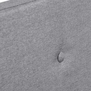 Łóżko Ze Stelazem Mikkel Welurowe Szare 140X200 Cm