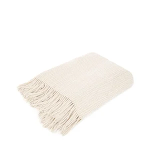 Koc Chenille Szenilowy Ecru 130X170 Cm