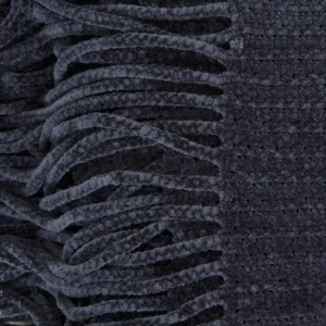 Koc Chenille Szenilowy Granatowy 130X170 Cm